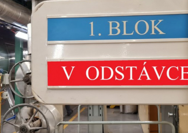 ČEZ zahájil výměnu paliva v prvním výrobním bloku Dukovan